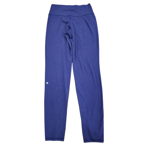 Lululemon Blue Leggings Size 8 - Picture 4 of 6